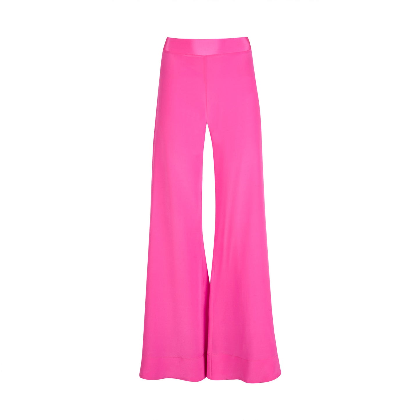 Crepe de Chine Pink Pants